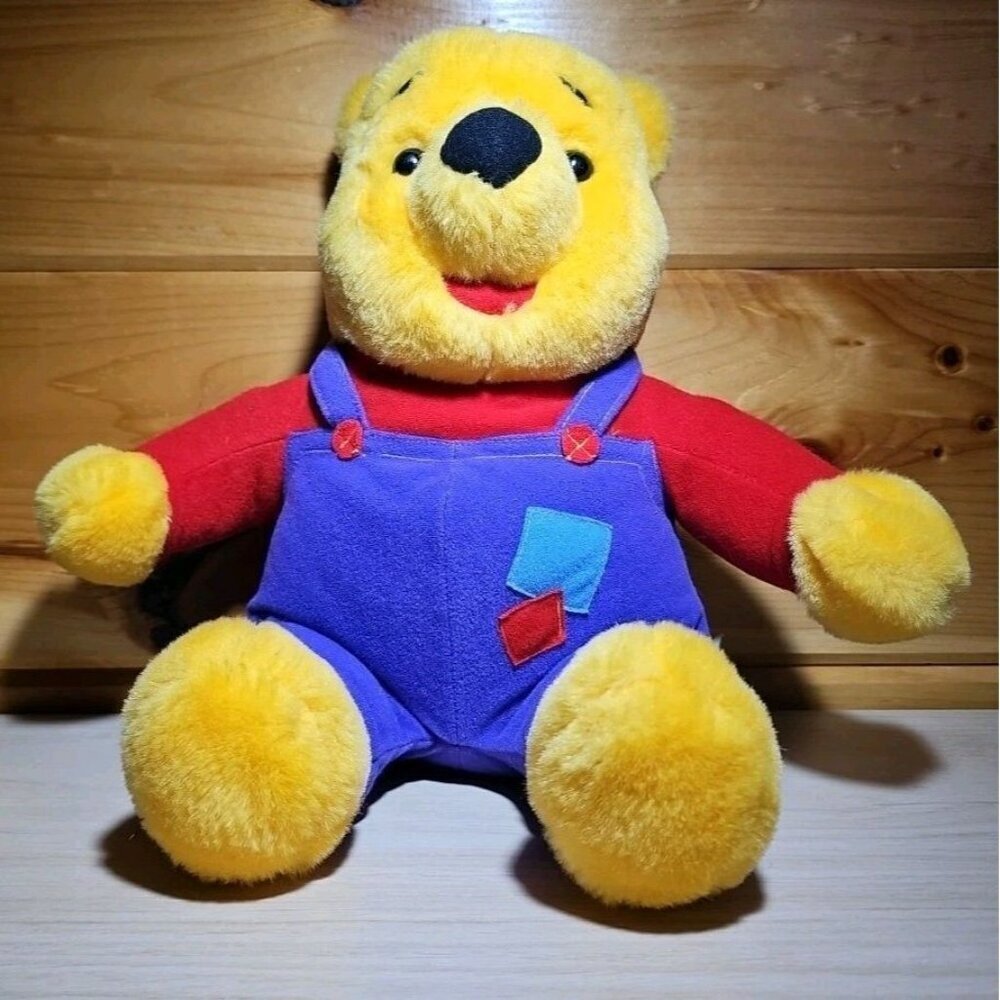 Vintage 1997 Mattel Disney Winnie The Pooh Talking Plush Tested